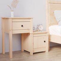 Yöpöytä mänty 79,5x38x65,5cm, eri pakkauskokoja ja värejä