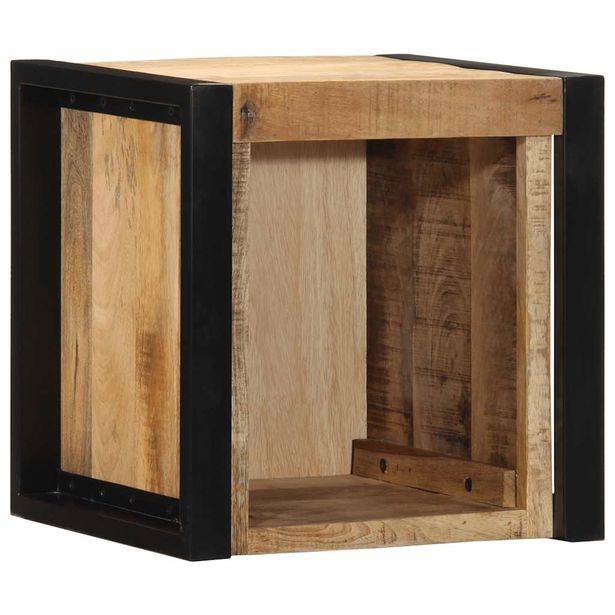 Yöpöytäkaappi 40x35x40 cm Massiivipuuta mango (15957)