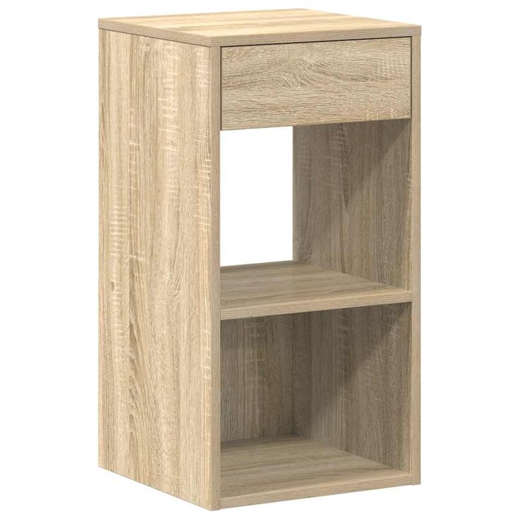 Yöpöytäkaappi laatikolla Sonoma-tammi 35x34x66,5 cm (58717)