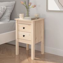 Yöpöytä 40x35x61,5cm, mänty, eri pakkauskokoja ja värejä
