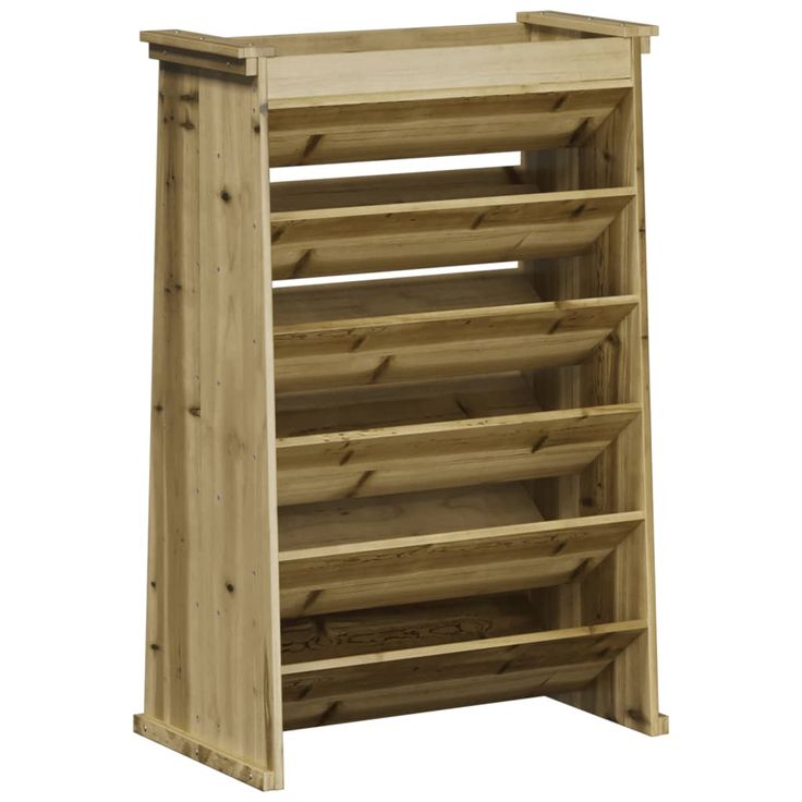 Yrttilaatikko 6 tasoa 69x40x101,5 cm kyllästetty mänty (55057)