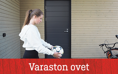 Kaskipuu varastonovet