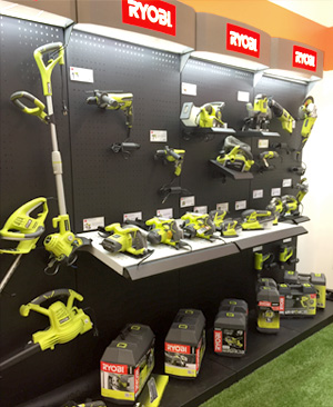 Ryobi - Tammisto Showroom