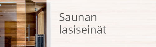 Saunan lasiseinät