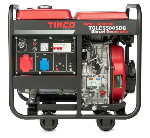 Timco TCLE5500SDG dieselgeneraattori kokemuksia
