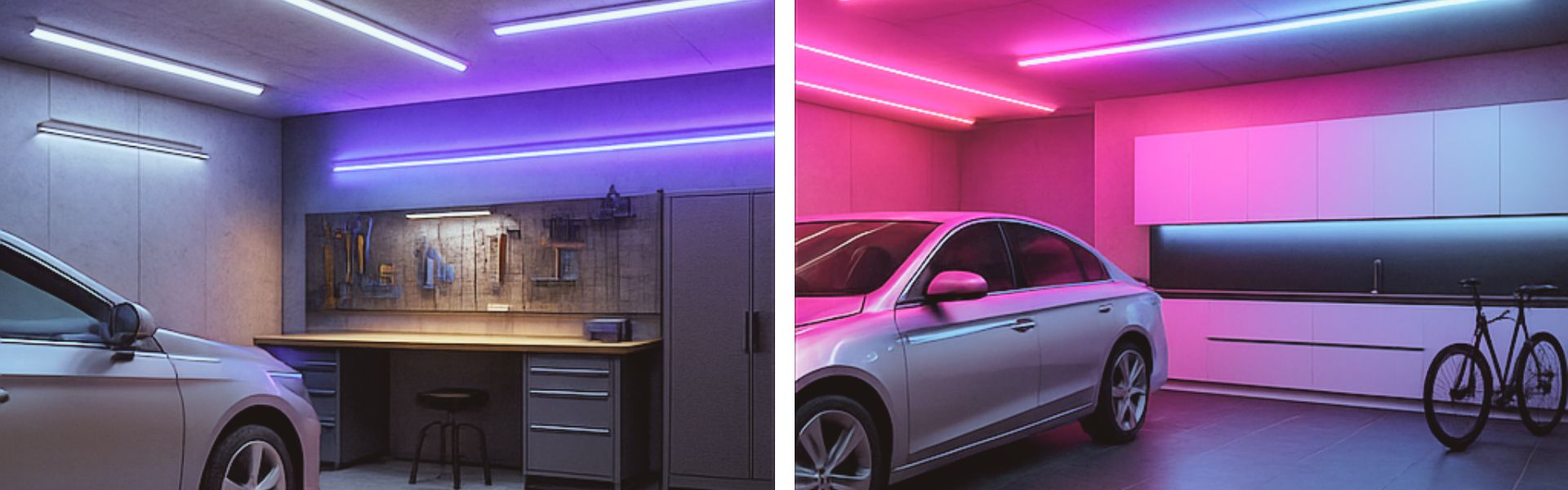5 vinkkiä autotallin valaistukseen – modernit ideat ja näyttävät ratkaisut
