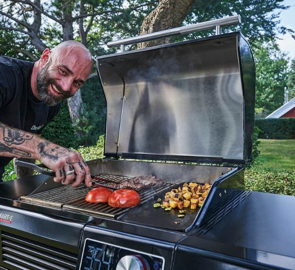 Tehokas sähkögrilli ulkokäytössä