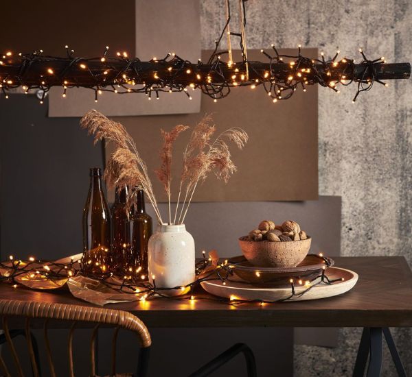 LED-valosarja Star Trading Golden Warm White