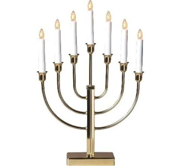 Star Trading Kristina kynttelikkö 7-osainen messinki