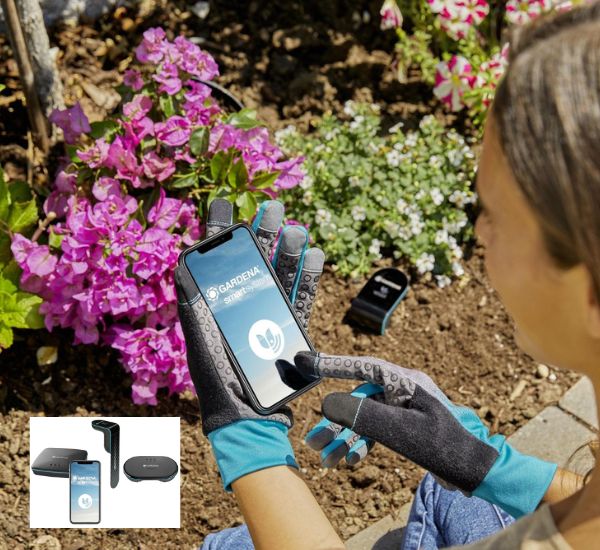 Gardena Smart Irrigation Control -älykastelujärjestelmä kasvihuoneessa