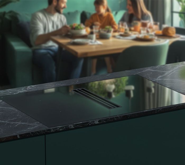 Savo Nero 80 induktiotaso liesituulettimella 80 cm