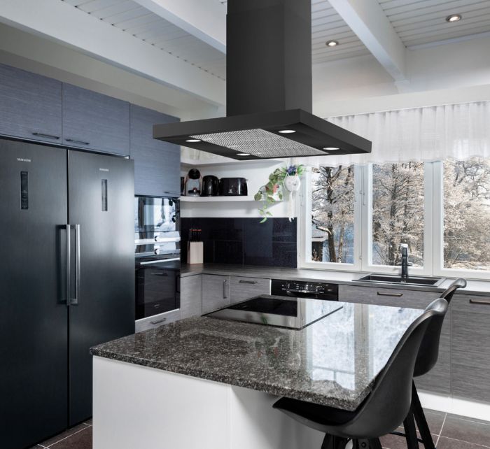 Savo I-7509 liesituuletin saarekkeeseen 90 cm