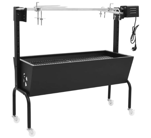 Sähkövarrasgrilli ruostumaton teräs