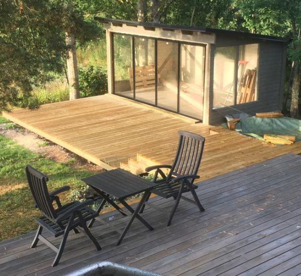 Terassin liukuovi Landskap Stadig kesäkausi 4 osaa eri kokoja eri värejä