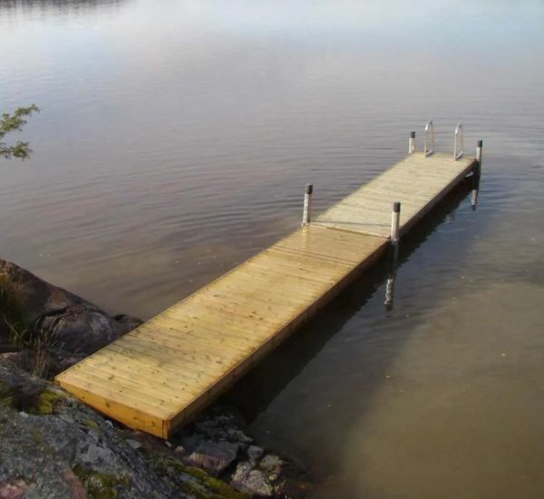 Pylväslaituri LIP-LAP 10 m