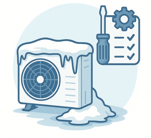 Ilmalämpöpumpun huolto ja ylläpito talvikaudella