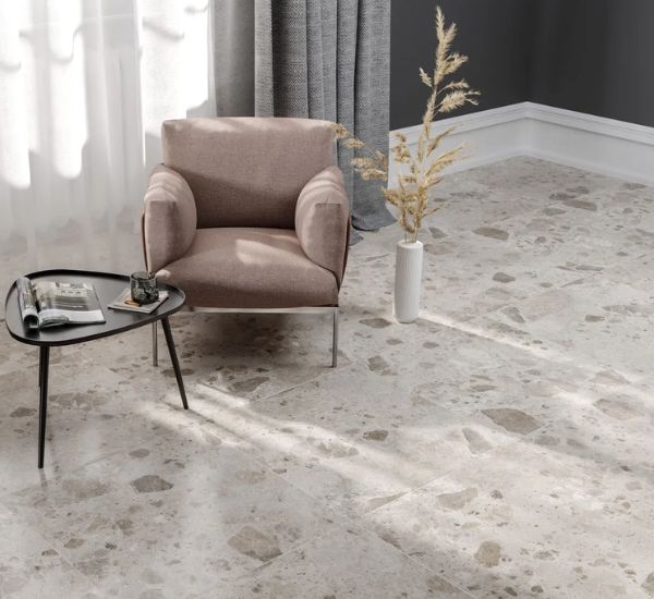 GoldenTile Ambra beige lattialaatta 60x60 cm