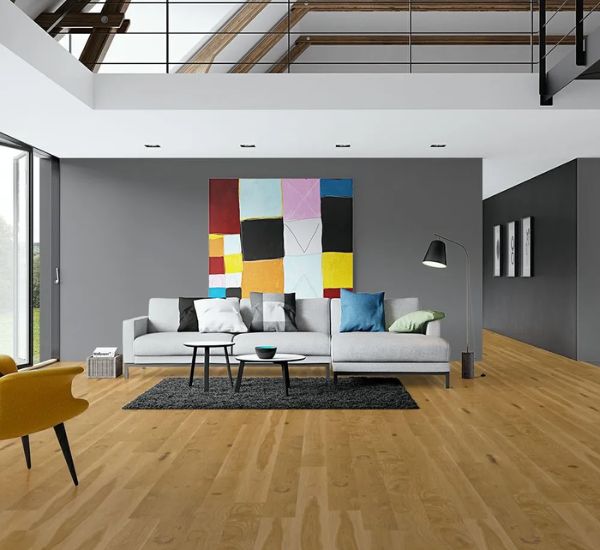 Lattialauta Junckers Tammi Variation, öljytty