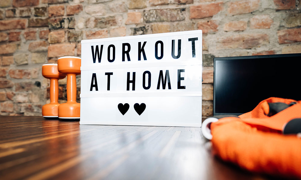 Kotikuntosali tai kuntosalilaitteet kotiin