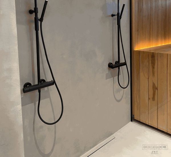 Sisustuslaasti Dekofloor Beton laatan päälle, eri värejä – moderni ja sileä betonipinta