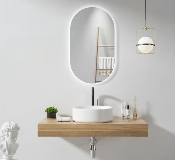 Malja-allas Bathlife Grund valkoinen
