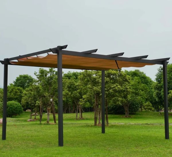 Mag-Pro Garden pergola 3x4 m kangaskatolla