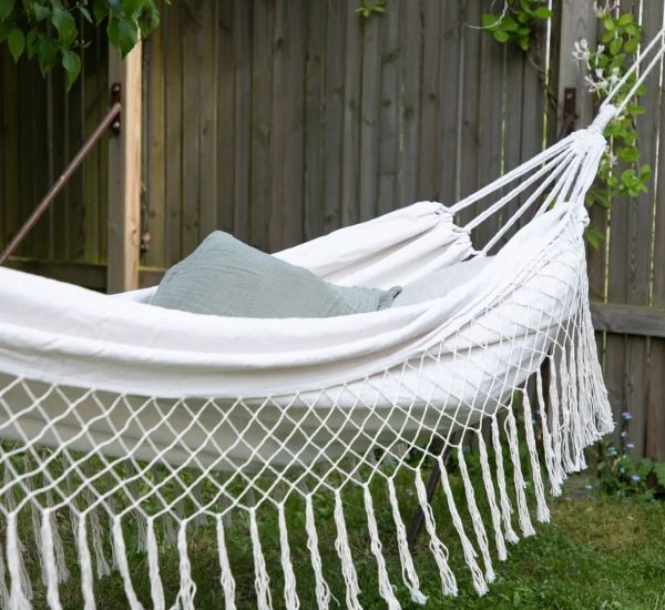 Venture Home Banate riippumatto valkoinen