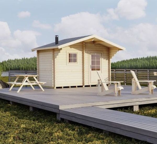 Pihasauna Luoman Lillevilla 10 Kulovesi 7,6 m²