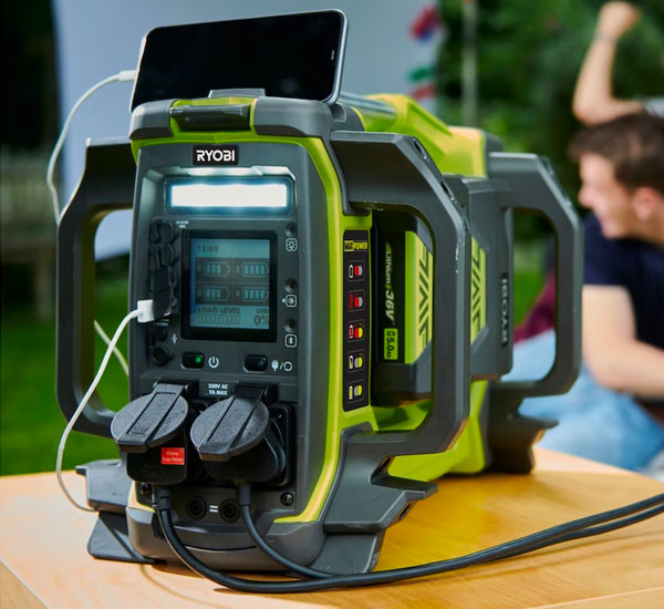 Ryobi Max Power RY36BI1800A-250 -varavirtalähde