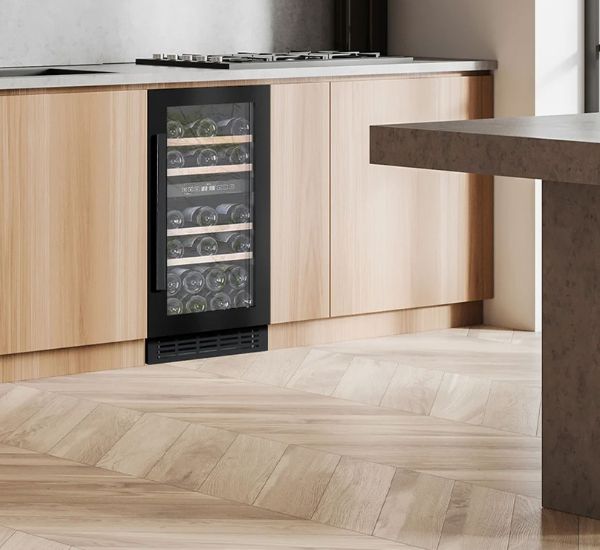 Sisäänrakennettava viinikaappi Cavin Arctic Collection 40D