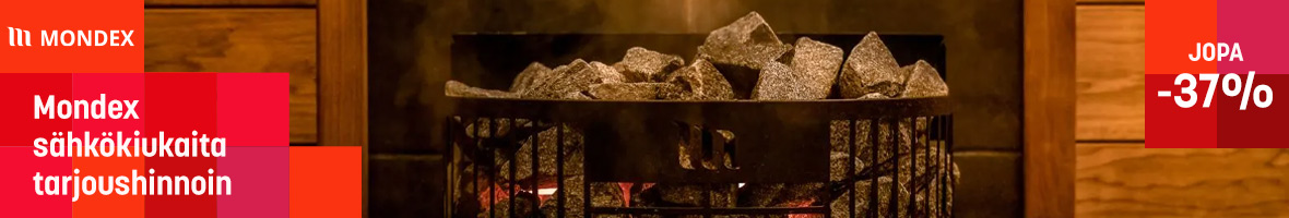 Mondex sähkökiukaat jopa -37%