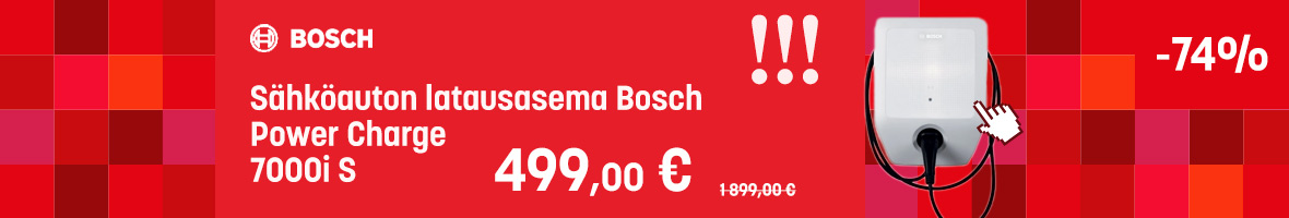 Sähköauton latausasema Bosch Power Charge 7000i S -74%