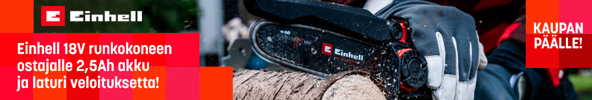 Einhell tuotteet tarjoushinnoin!