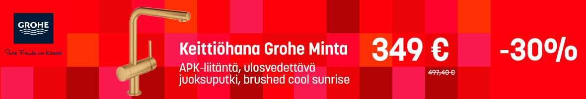 Grohe Minta keittiöhana tarjoushintaan!