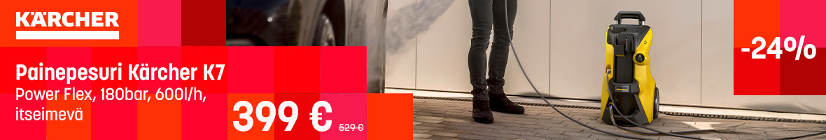 Kärcher K 7 Power Flex kampanjahintaan!