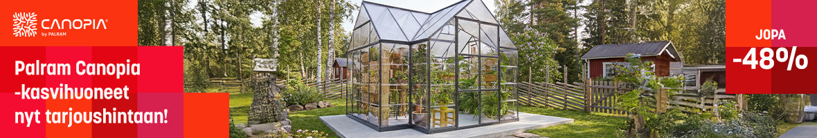 Palram kasvihuoneet tarjoushintaan