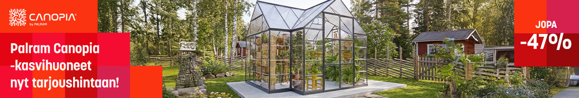 Palram kasvihuoneet tarjoushintaan