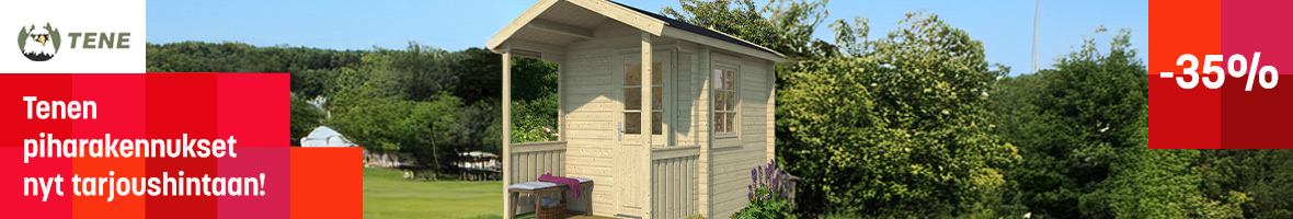 Tene piharakennukset tarjoushintaan