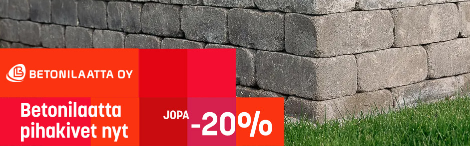 Betonilaatta banneri