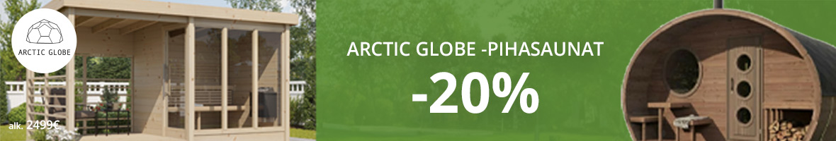 Arctic Globe piha ja tynnyrisaunat