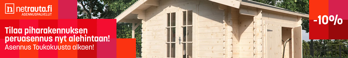 Piharakennusten asennuspalvelu -10%