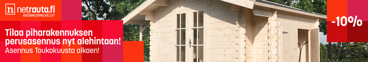 Piharakennusten asennuspalvelu -10%