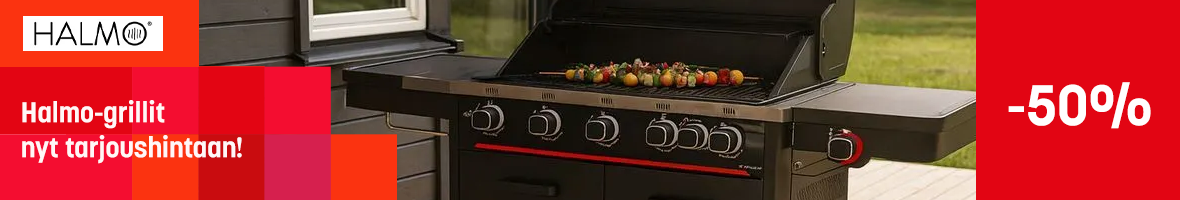 Halmo grillit tarjoushintaan