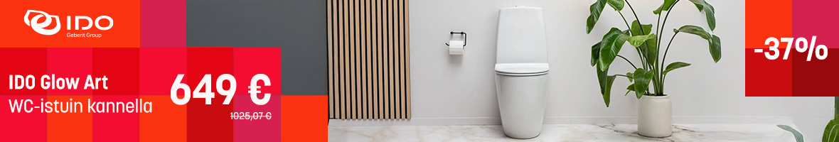 Ido Glow Art WC-istuin 649€