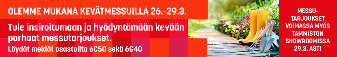 Netrauta mukana Kevätmessuilla