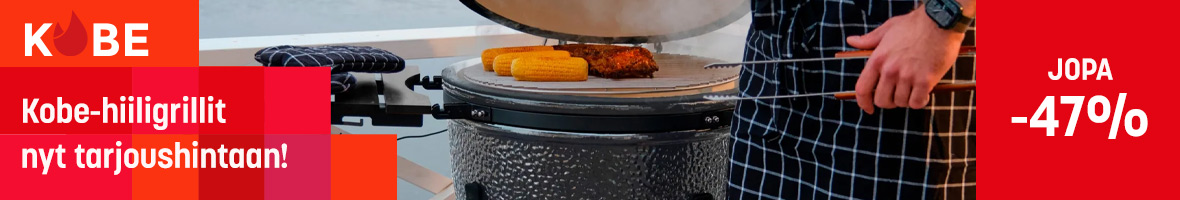 Kobe hiiligrillit jopa -47%