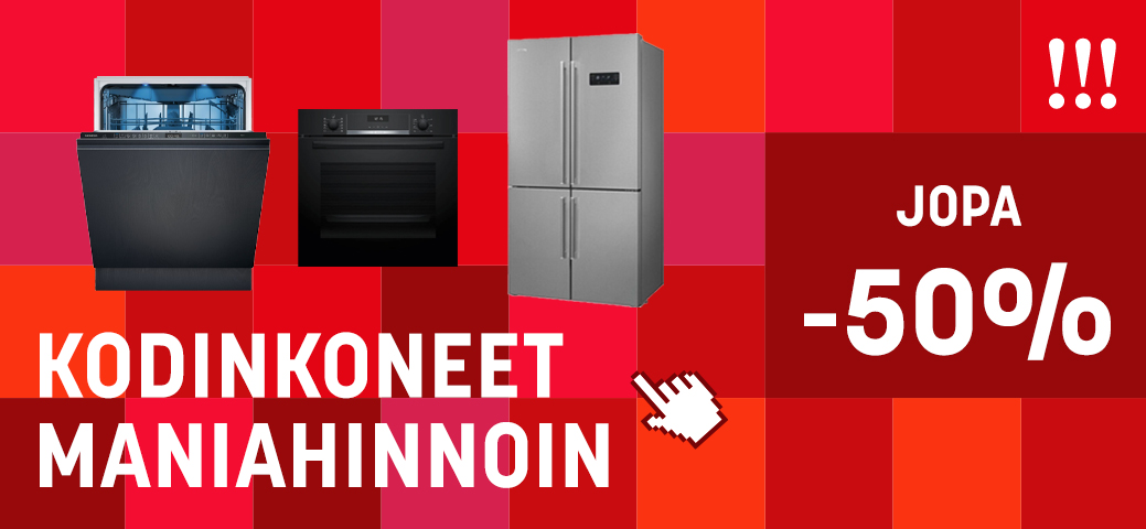 Kodinkoneet huippuhintaan