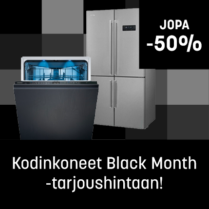 Kodinkoneet Black Friday hintaan