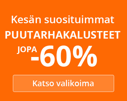 Puutarhakalusteet tarjoushintaan
