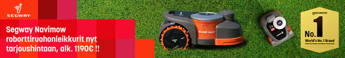 Segway robottiruohonleikkurit